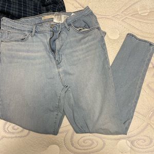 levi 721 high rise skinny jeans